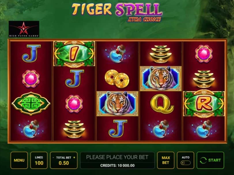 Tiger Spell Xtra Choice Slot Gameplay