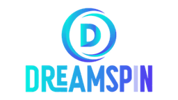 DreamSpin Banner showing logo