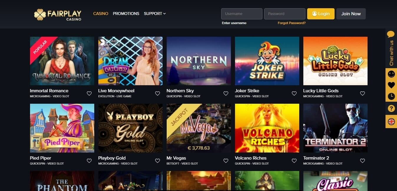 fairplay casino slots