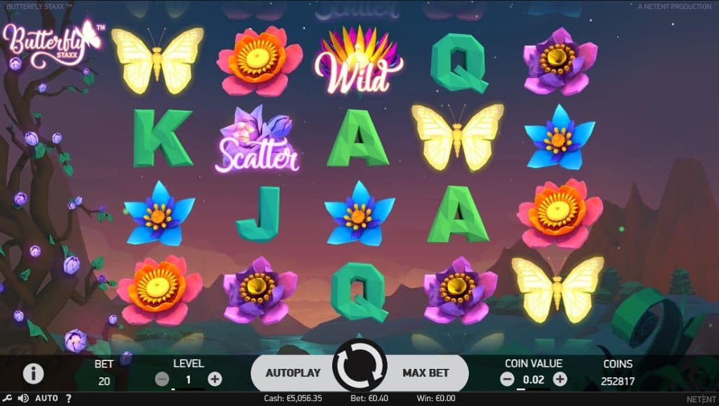 Butterfly Staxx 2 Slot Gameplay