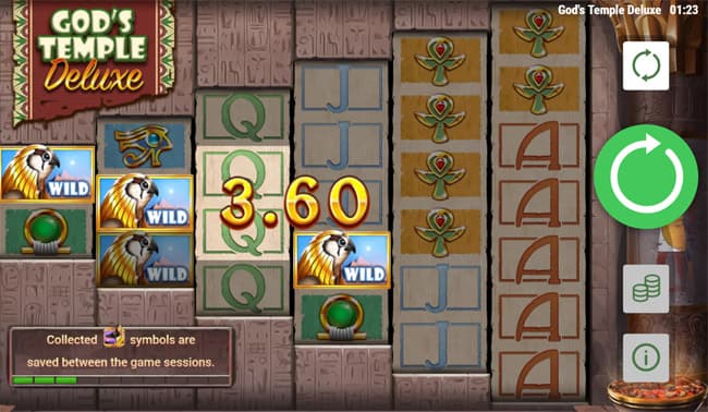 God's Temple Deluxe slot by Booongo