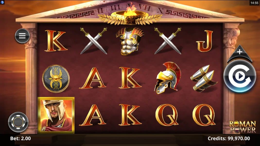 roman-power-slot-gameplay