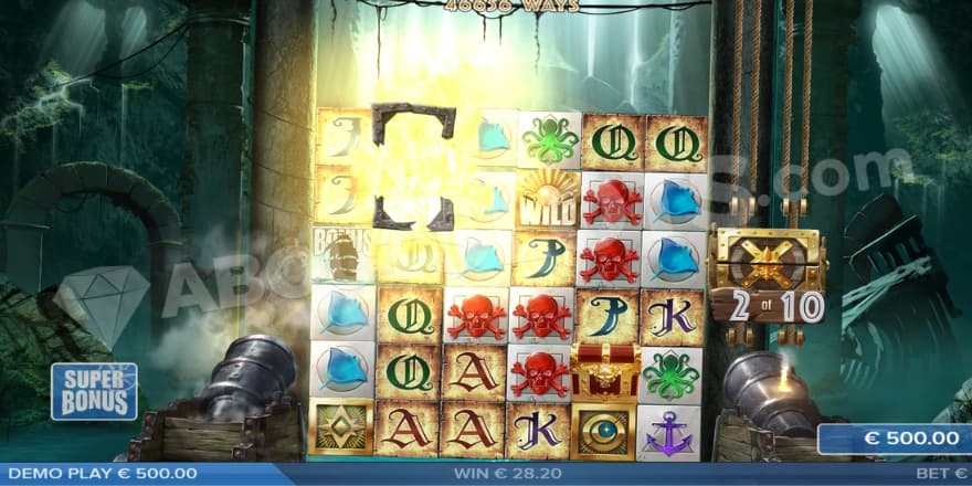 An image of the Super Free Spins feature