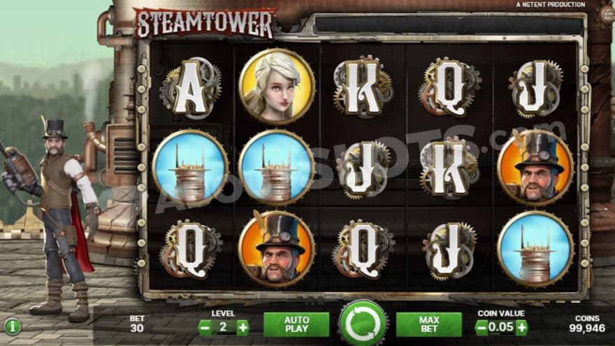 Base game with the hero to the left.