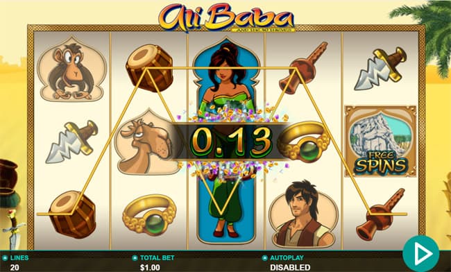 Ali Baba slot Leander Games