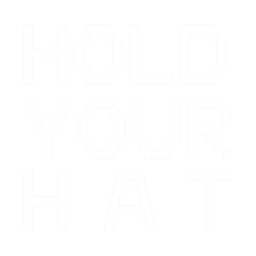 Hold Your Hat Banner showing logo