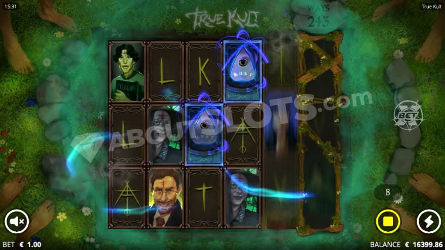 Base game where you can see the foots from devotees.