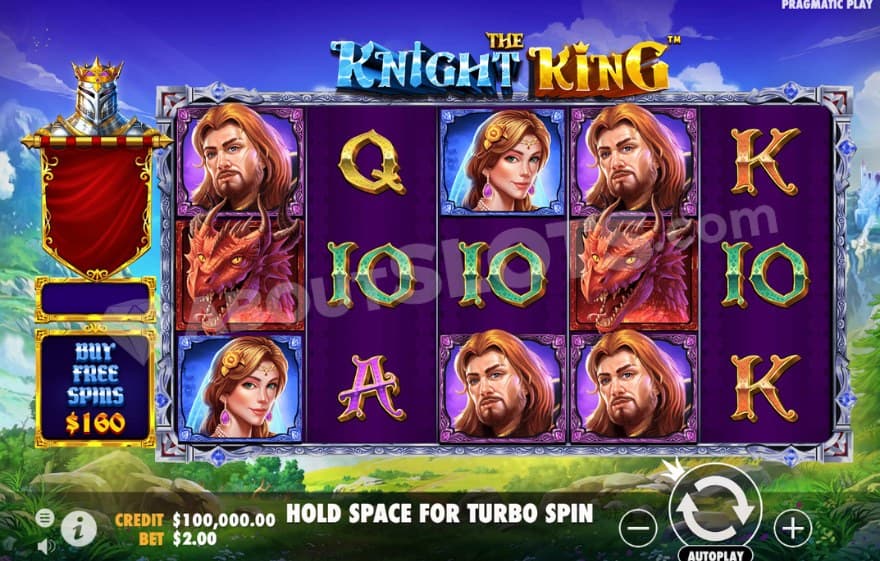 Base game with a fairytale landscape in the background.