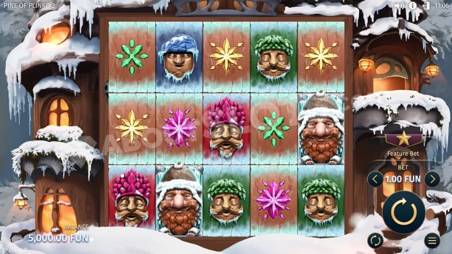 Base game where you can see Piney's house in the background.