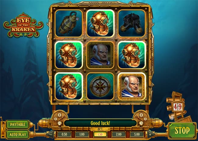 Eye of the Kraken slot Play'n GO
