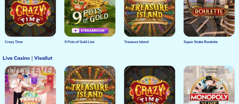 A selection of table games offered by Lionspin Casino, including roulette, blackjack, and baccarat.