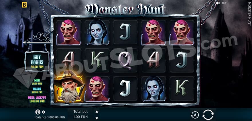 Base game where you can see a castle in the background.