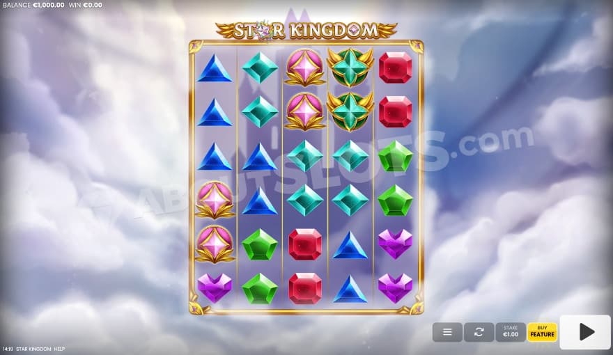 Base game with clouds in the background.