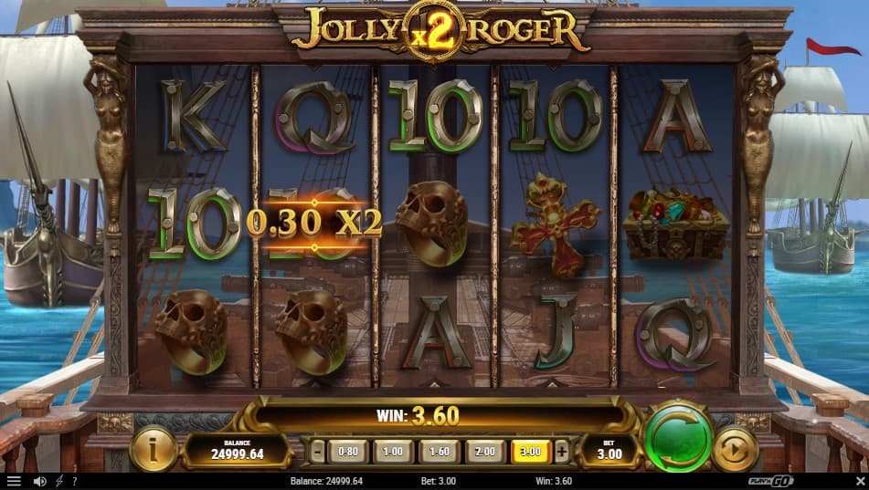 jolly-roger-2-slot-gameplay