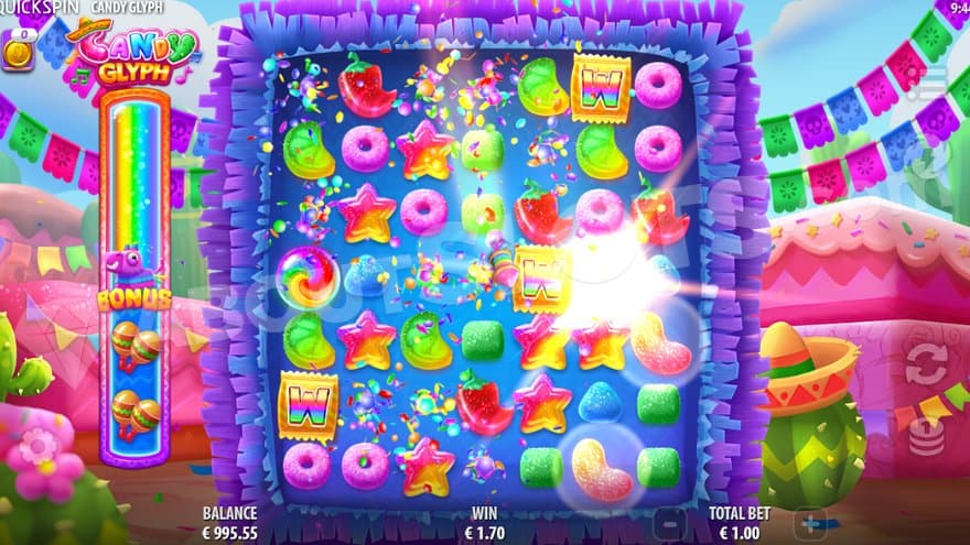 Wild Symbols added to the grid.