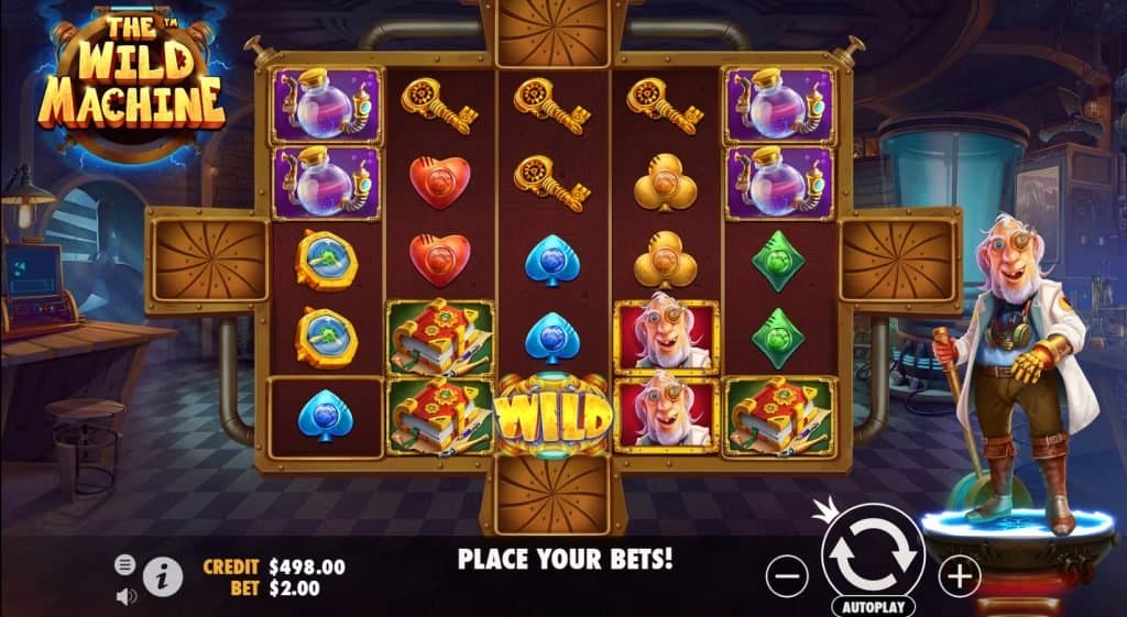 The Wild Machine Slot Gameplay