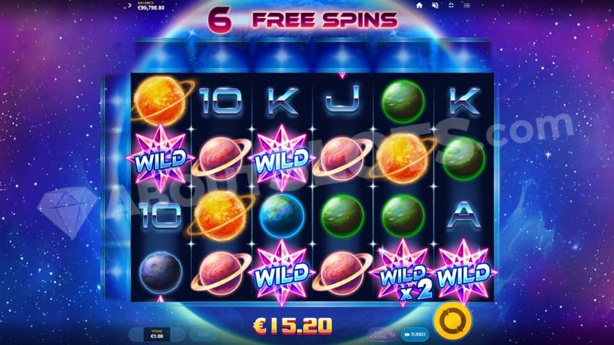 A screenshot from the Free Spins