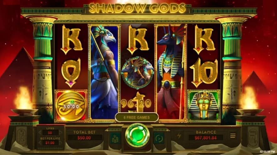 Shadow Gods Slot Free Spins