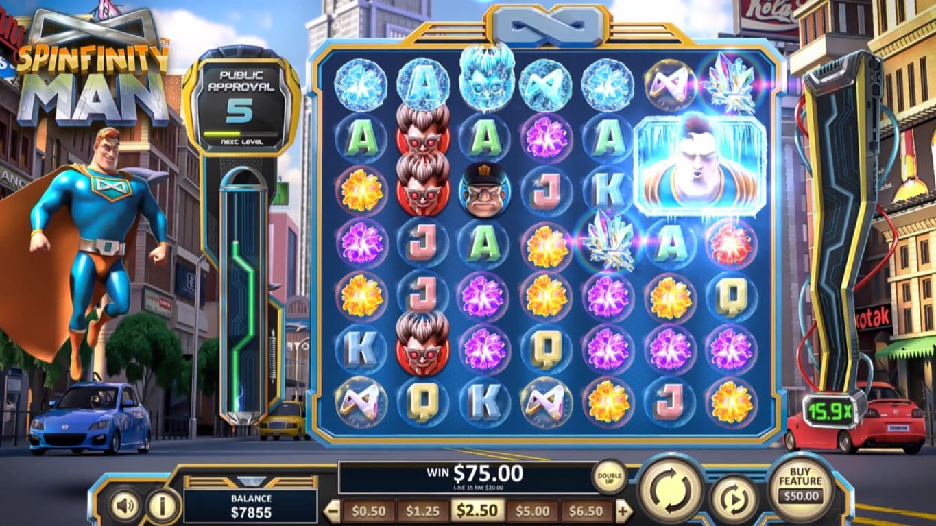 spinfinity man slot