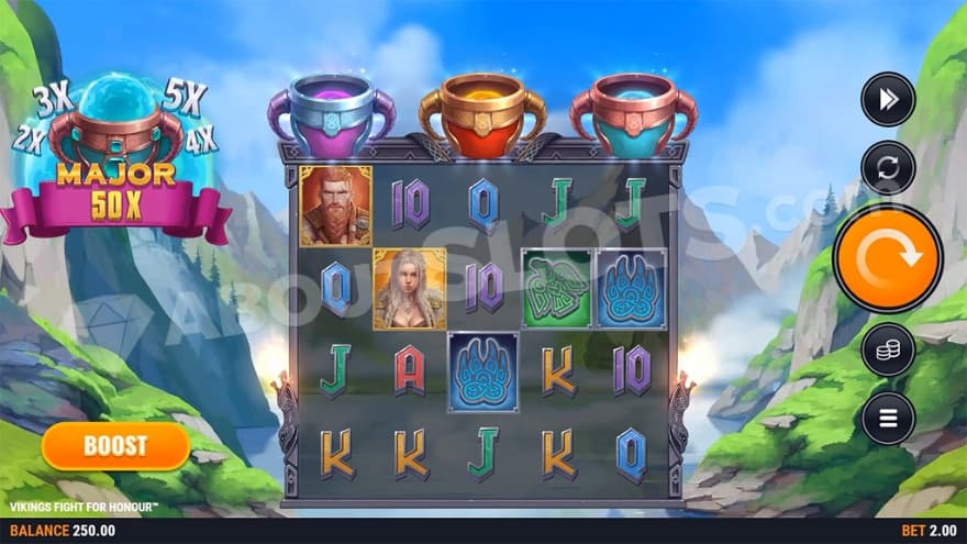 A screenshot of the base game view