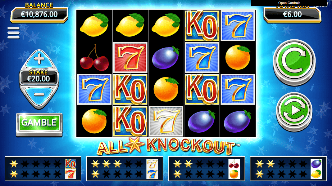 All Star Knockout Slot Gameplay