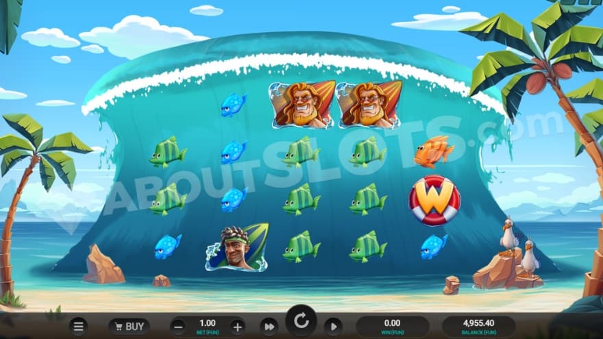 Syncing Reels feature being active on the third and fourth reels.