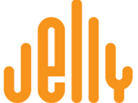 Jelly Banner showing logo