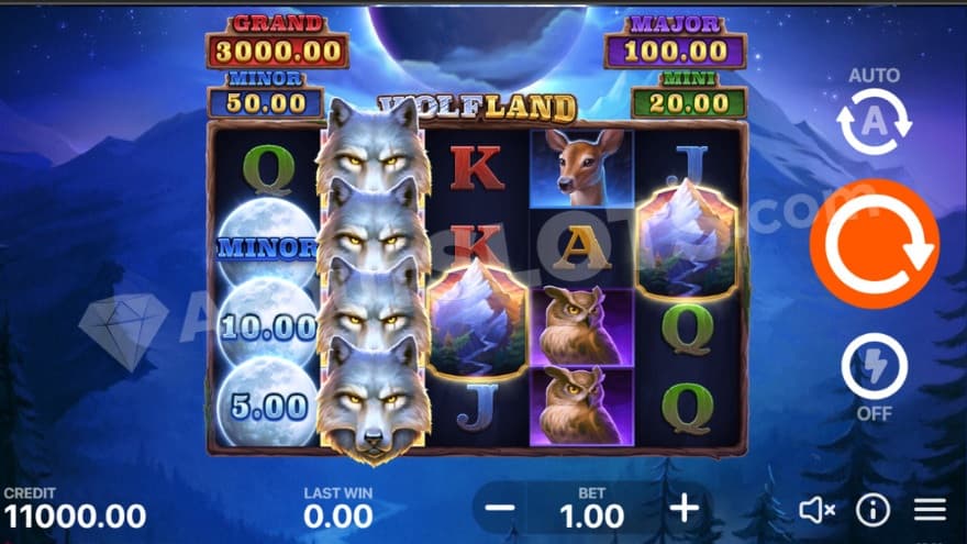 Base game where you can see a full moon in the background.