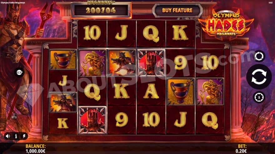 Base game where you can see Hades to the left.