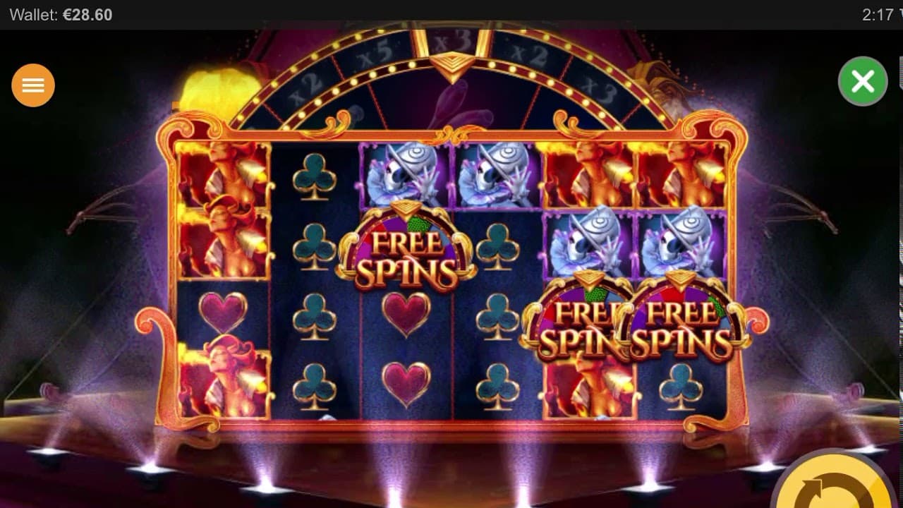 Cirque De La Fortune Slot Gameplay 