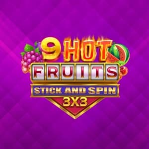 9 Hot Fruits Stick and Spin 3X3 Slot Image