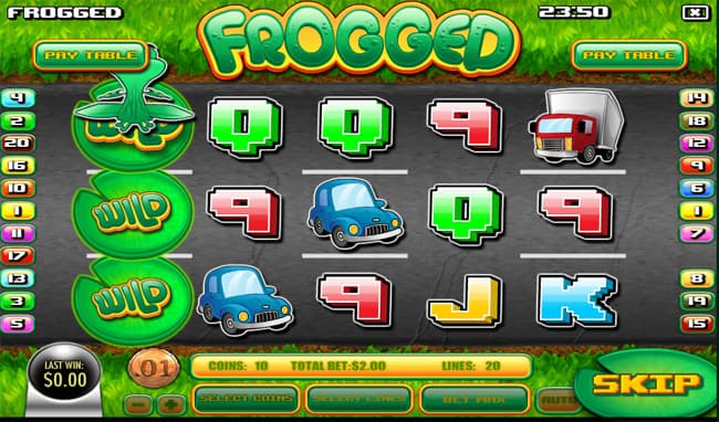 Frogged slot Rival