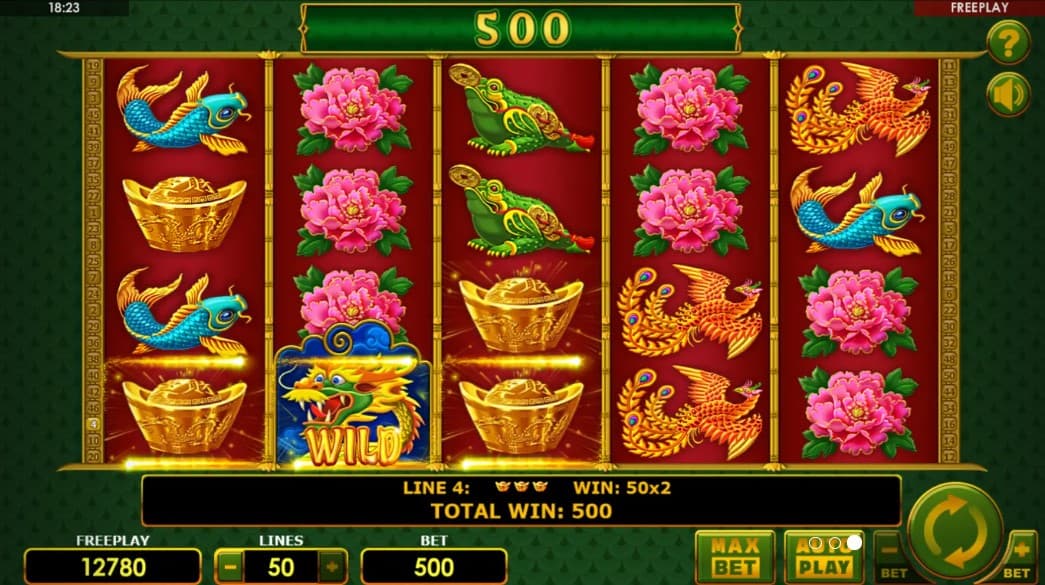 Plenty Dragons Slot Gameplay
