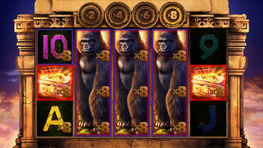 Kong's Temple Slot Gameplay