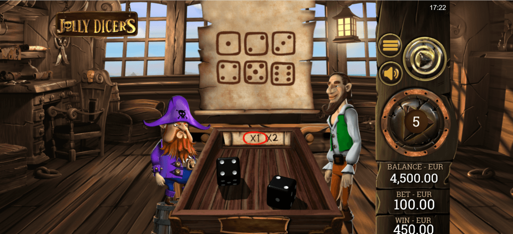 Jolly Dicers Slot Bonus