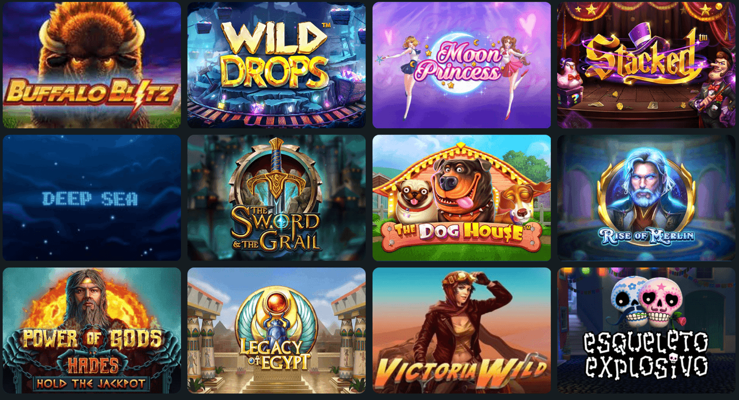 A picture containing text, slot machine, bunch, differentDescription automatically generated