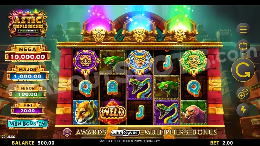 A casino slot in a jungle.