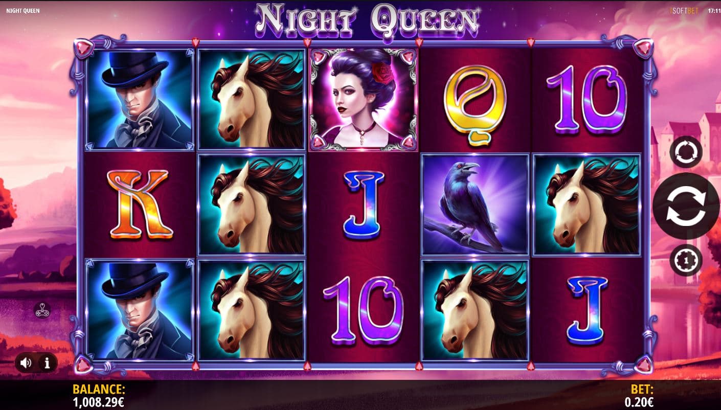 Night Queen Slot Gameplay