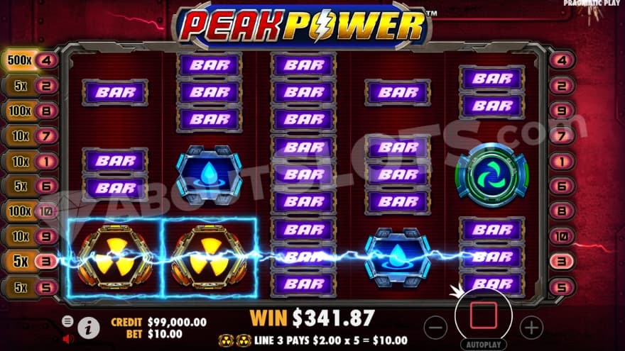 An image of the Free Spins view