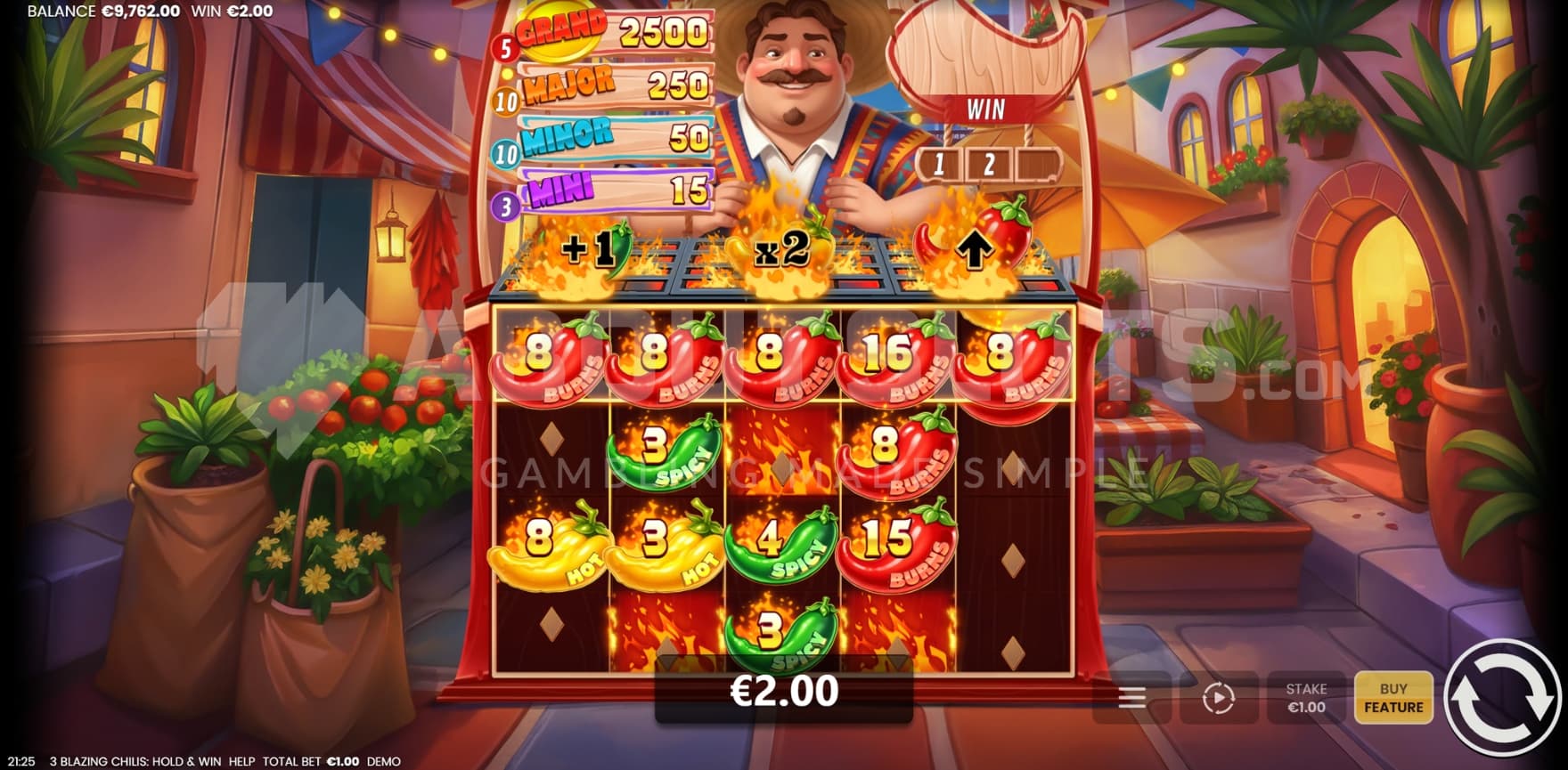 Locked Red Chilis in view