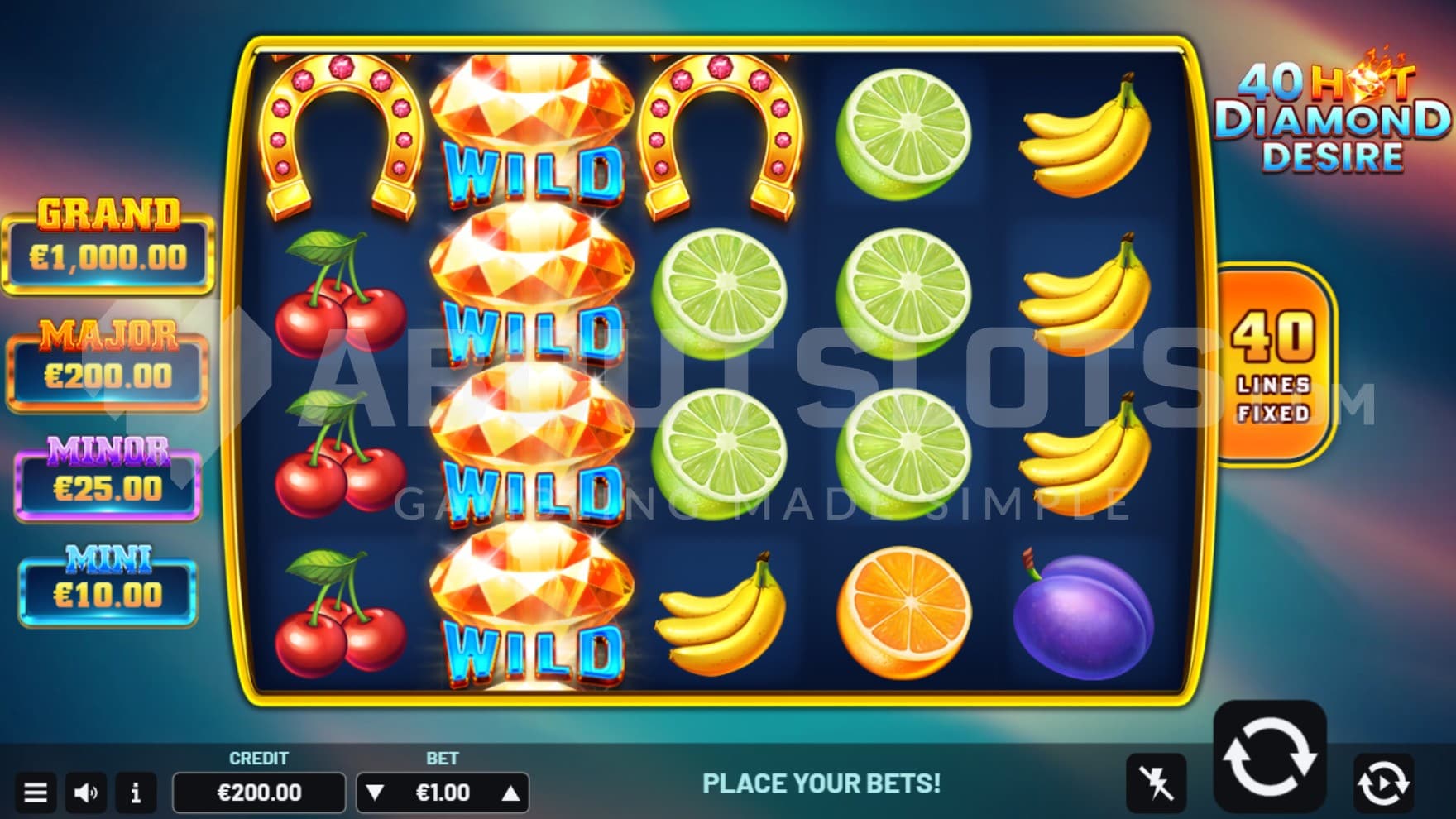 Wild Symbols on reel 2