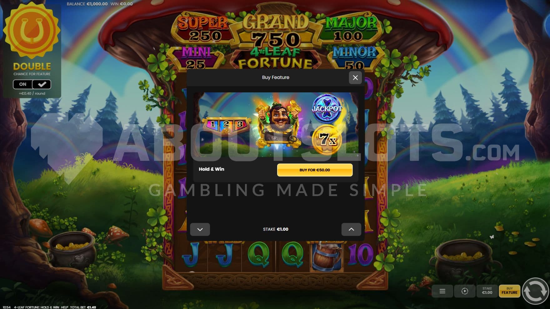 50X the bet Bonus Buy