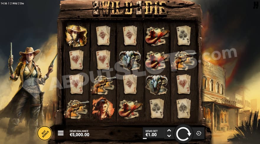 Base game where you can see the cowgirl to the left.