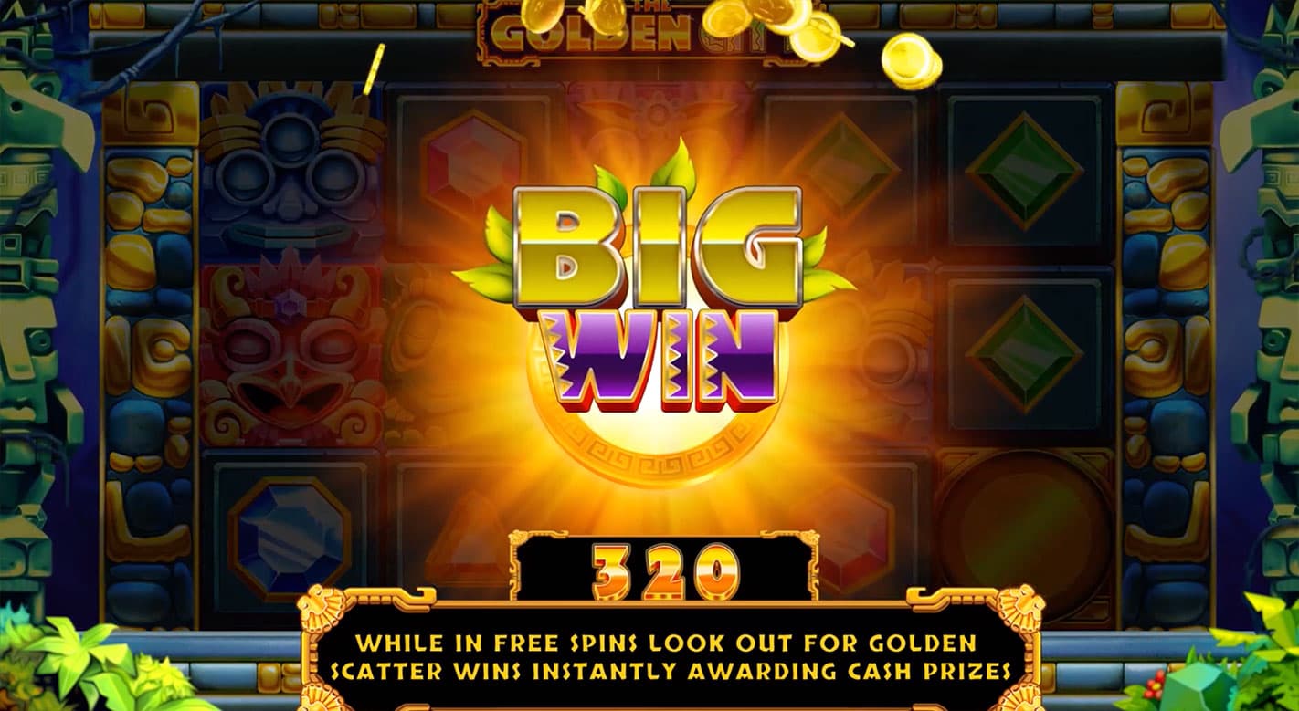 The Golden City Slot Gameplay
