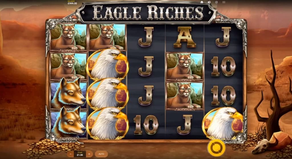 Eagle Riches Slot Gameplay