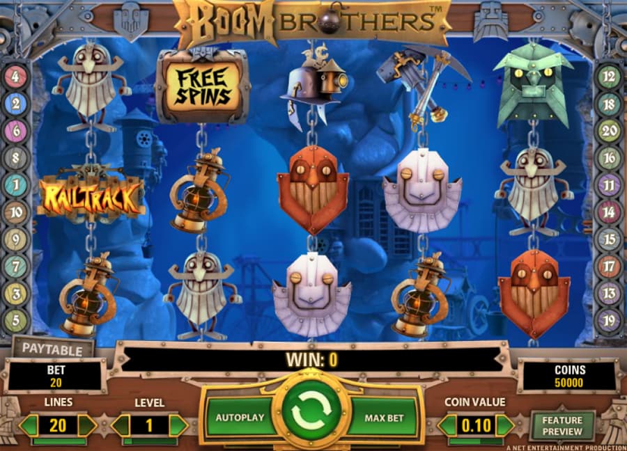 boom brothers slot review