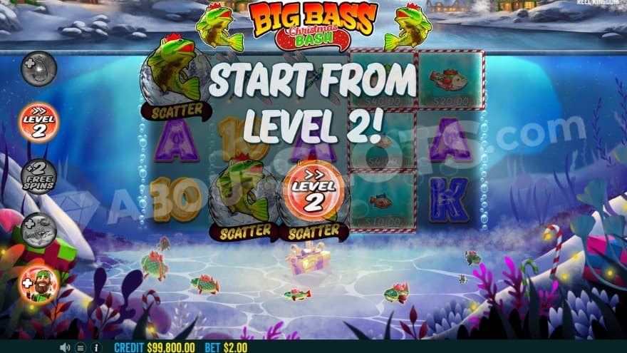 A screenshot of the picking phase after you trigger bonus