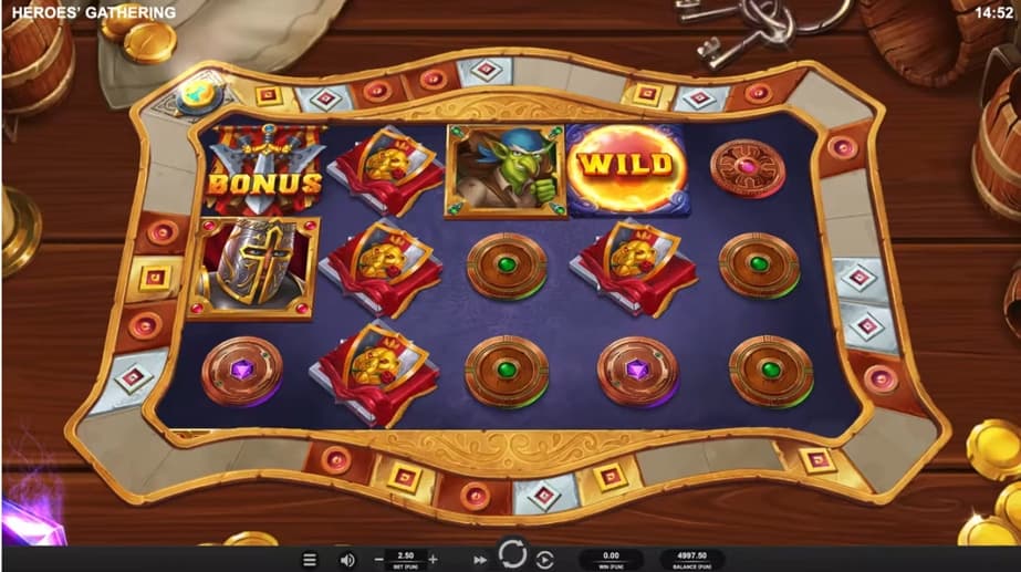 Heroes' Gathering Slot Gameplay