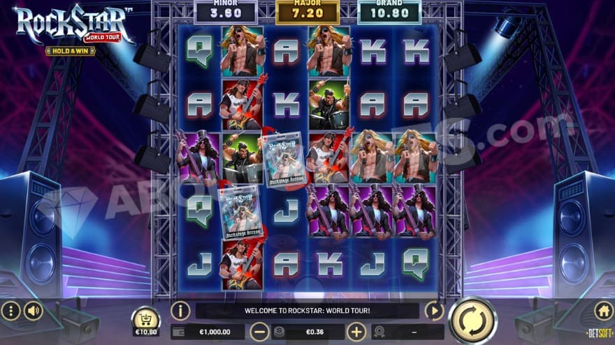 Base game where you can see a huge arena in the background.