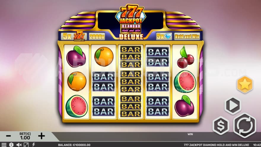 You play on a jukebox looking playing grid